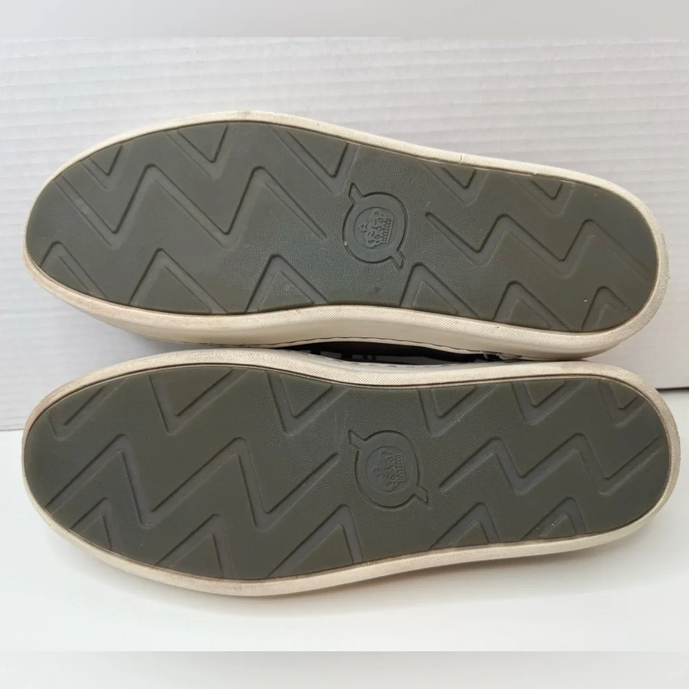 Born Men's Allegheny Gray&Brown Leather Casual Sneakers Size 10M Streetwear